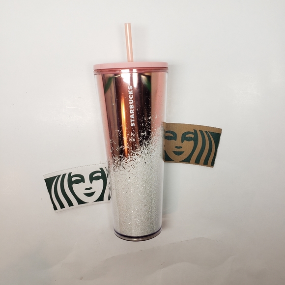 Starbucks Other - Starbucks 2019 Holiday Rose Gold Tumbler 24oz